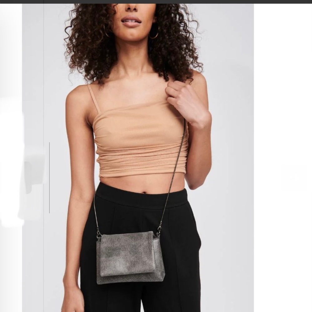 Moda Luxe Huxley Crossbody Black Handbag